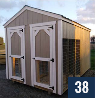 amish dog kennels for sale near me