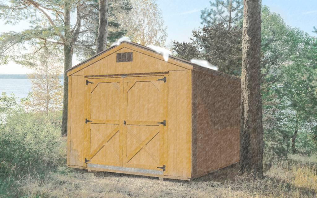 Preparing a Equipment for Storage in a Shed During the Winter