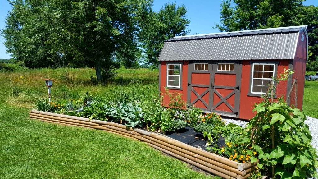 Painted Amish Smart Barn