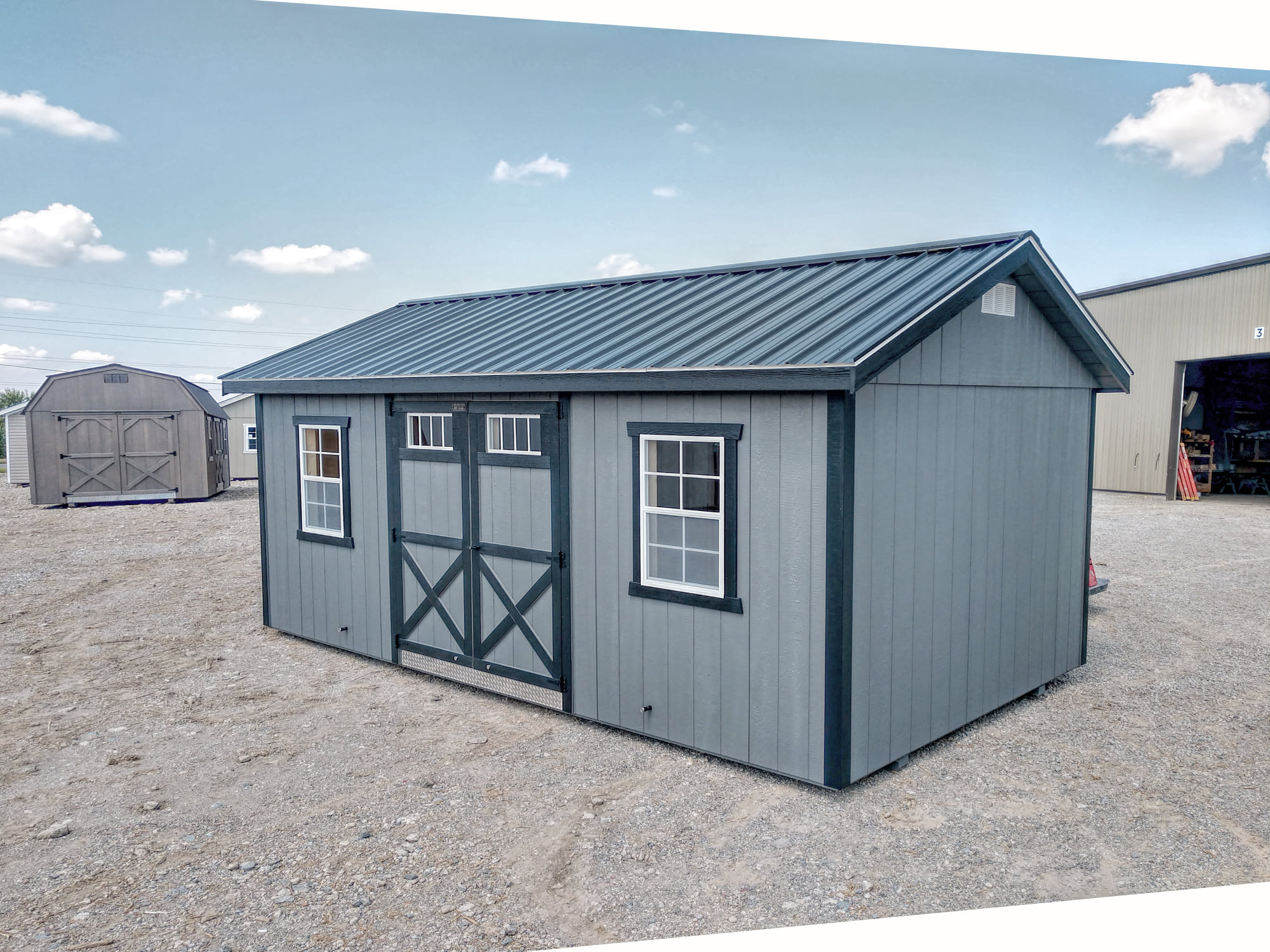 Sheds Direct Painted Deluxe Shed