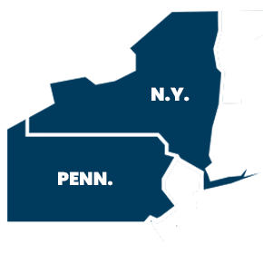 Pennsylvania & New York