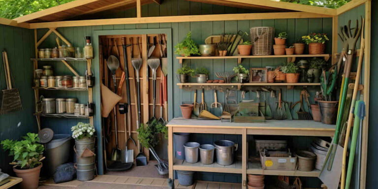 shed organization ideas