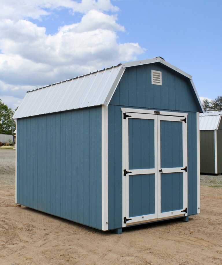 Blue shed 10 x 16 feet