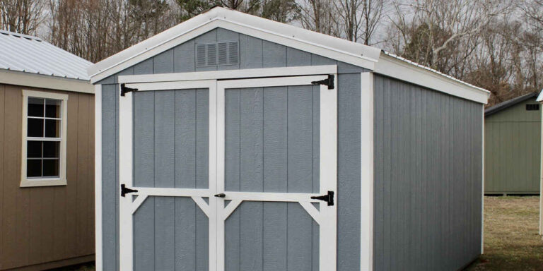 equipment storage shed