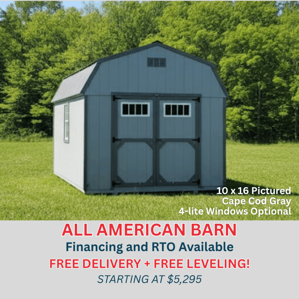 Quality Amish Built Sheds